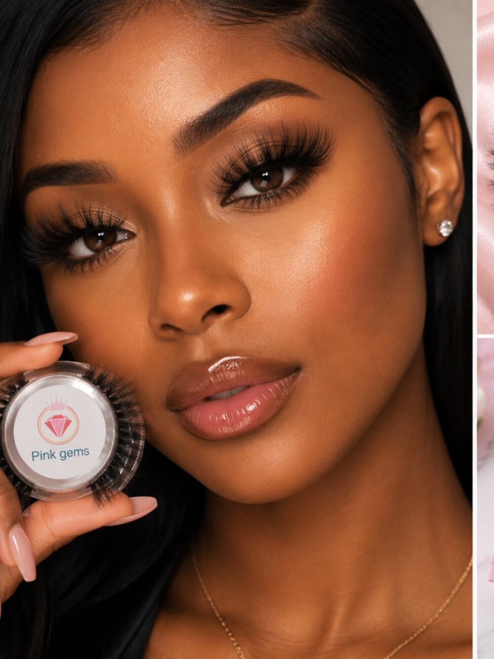 Lily 3D Faux Mink Lashes | Soft Natural Look | Reusable Up to 5 Wears